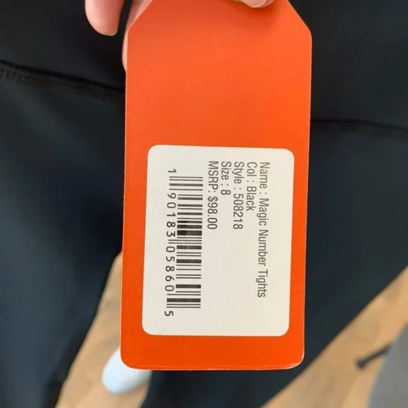 Women reflective running tights - Picture 3 of 4